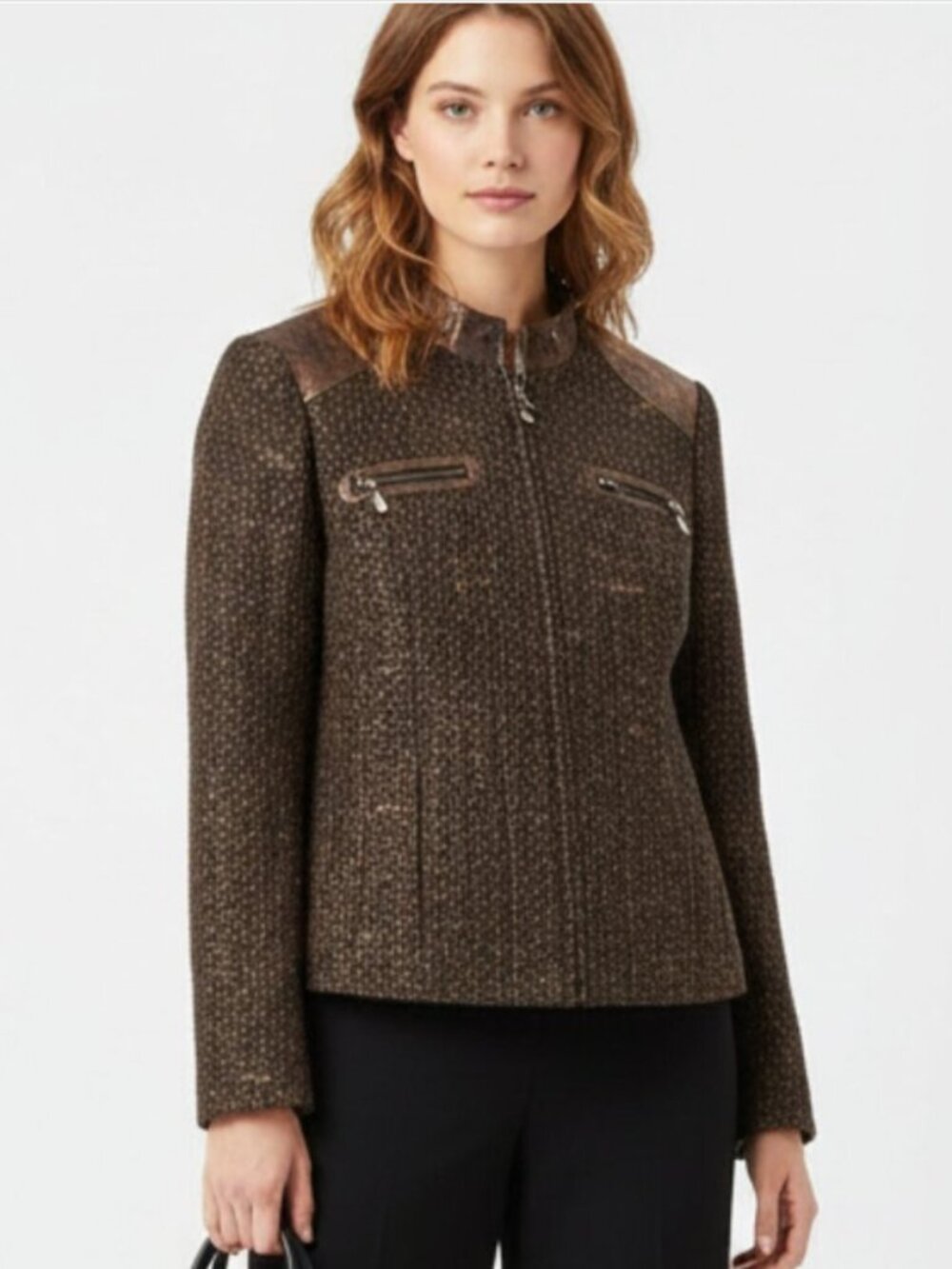 Chico’s Menswear Twist Kellina Jacket Size 2 (12)